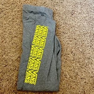 Van grey leggings size l
